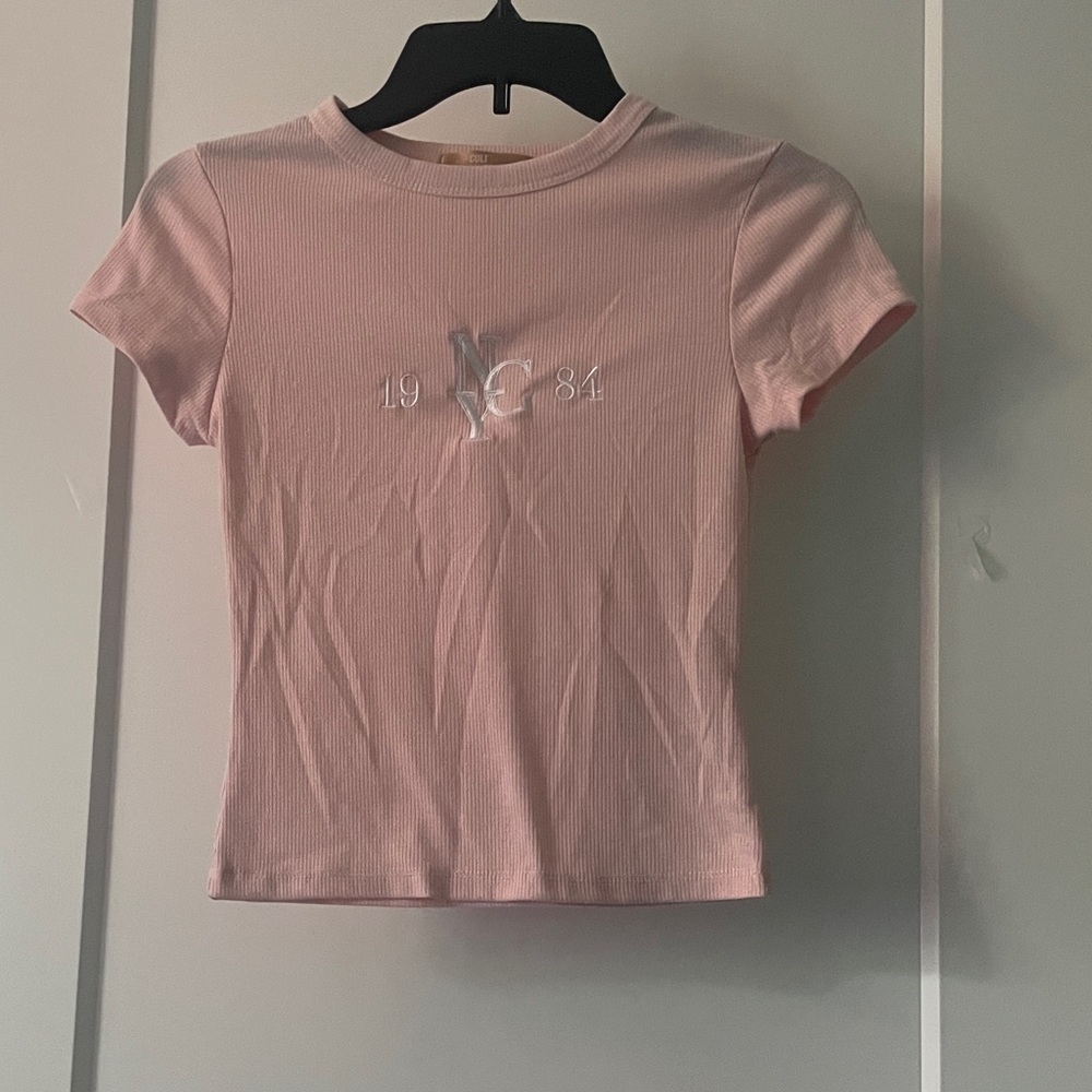Pink Baby Tee